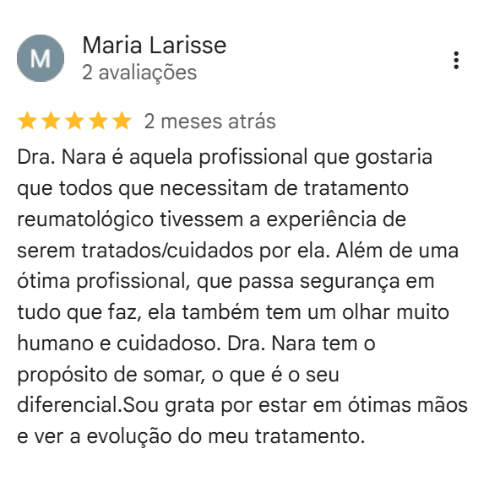 Depoimento Google Dra. Nara